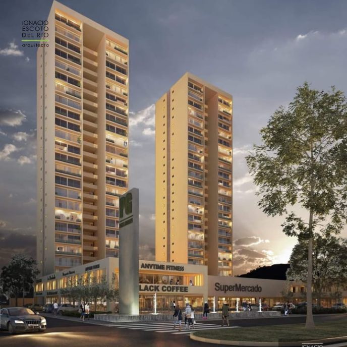 Proyecto 2 torres de apartamentos en Zapopan, Jalisco.